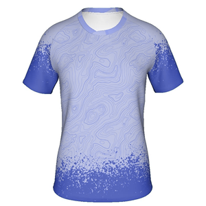 เสื้อฟุตบอลผู้ชายสีแดงไล่เฉดสี แขนสั้น ระบายเหงื่อได้ดี ผลิตจากโพลีเอสเตอร์ เหมาะสำหรับทุกฤดูกาล คอกลม ทรงปกติ - Product Image 4
