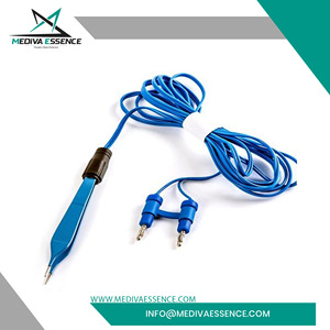 Pinces Adson bipolaires en acier inoxydable, type câble, classe I, outils manuels certifiés CE - Product Image 6