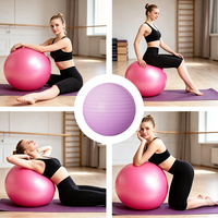 Ballon de yoga en PVC épais anti-éclatement pour enfants, entraînement d'intégration sensorielle, ballon de fitness pour bureau, équipement d'exercice de gym - Vente en gros