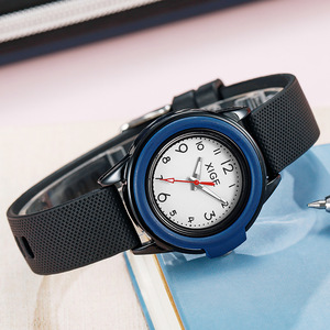 Nuevo Estilo de Reloj de Silicona Decorativo para Estudiantes, con Puntero, Color Caramelo, para Parejas, Resistente al Agua, de Cuarzo, para Mujer - Product Image 2