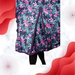 1200D Ripstop Nylon Horse Rug Combo Vêtements d'hiver respirants et résistants à l'eau avec texture tropicale pour chevaux ciblés - Product Image 1