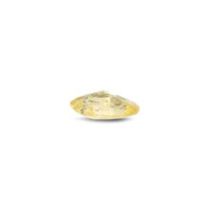 Loose 3.6 Carat Oval Cut Yellow Sapphire Gemstone for Fine Jewelry - Product Image 3