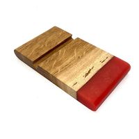 Penyangga Ponsel dari Resin Epoxy Padat, Anti Selip, Beban Berat, untuk Meja Kerja, Craftera Exports