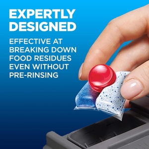 Pastilles lave-vaisselle Finish Power, détergent sans pré-rinçage pour un nettoyage en profondeur et une brillance éclatante avec puissance dégraissante, 76 unités - Product Image 5