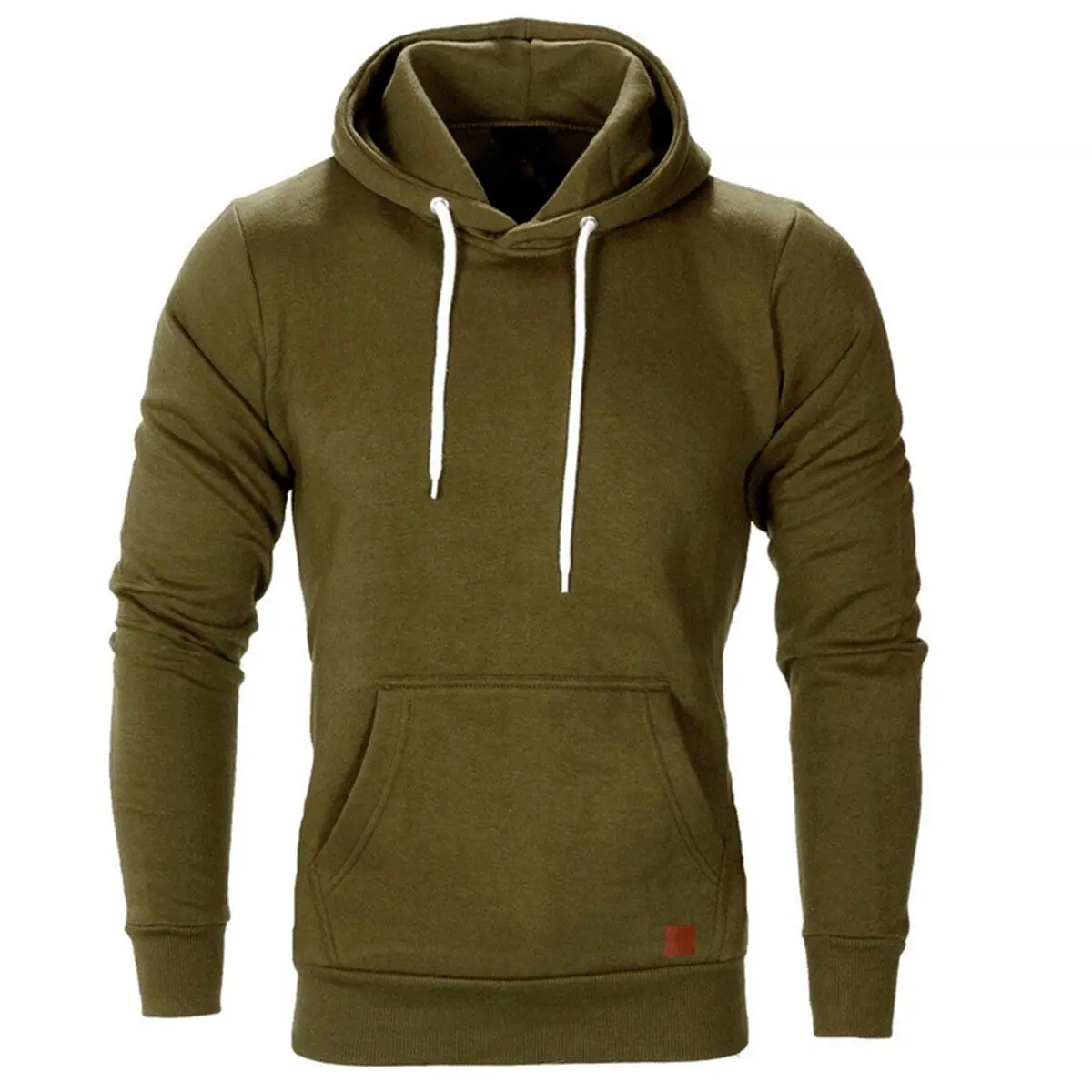 Heren Hoodies Pullover Met Zak Everzachte Fleece Hoodies Trui, Volle Ritssluiting En Ademende Maten S-4X