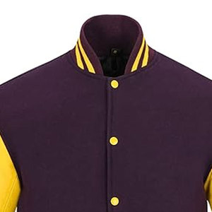 Veste de sport en cuir pour homme avec logo personnalisé OEM, style streetwear, pour l'hiver, à bas prix - Product Image 4