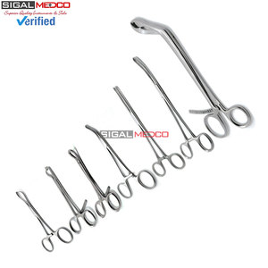 Pinces chirurgicales Verbrugge Lorna Vulsellum pour maintien osseux, 7 pièces, porte-aiguille, fixation de plaques orthopédiques, chirurgicales - Product Image 4