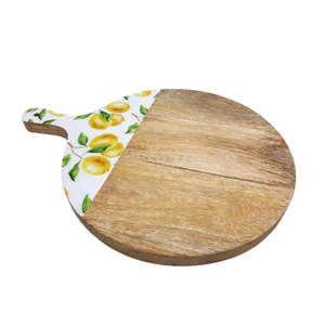 Nueva Tabla de Cortar de Mármol con Incrustaciones Metálicas, Duradera, Estilo Lujoso, para Queso, Forma Cuadrada, Gruesa, Apta para Lavavajillas - Product Image 3