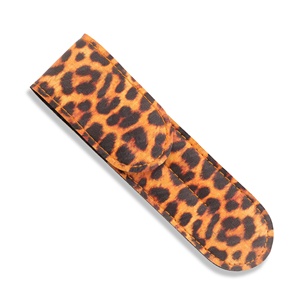 แหนบต่อขนตาสแตนเลส ลายเสือดาว ปลายแหลม บรรจุ 2 ชิ้นในซอง  รับสั่งทำสีและลาย - Product Image 1