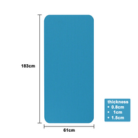 Tapis de yoga épais antidérapant en gros pour l'exercice, le fitness, les sit-ups, usage domestique, hommes et femmes, absorption des chocs, insonorisant, tapis extra large