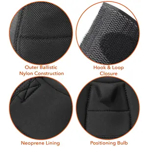 Botas de Protección para Caballos Mastun Sports Comfort Overreach con Logotipo Personalizado - Botas Impermeables para Carreras (Poliéster/PVC/Goma) - Product Image 3