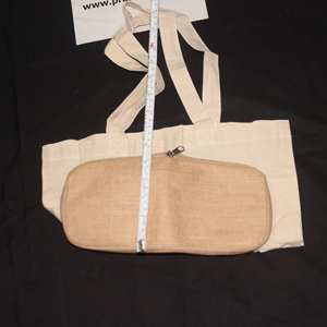 Bolso de Mano Plegable de Algodón Ecológico que se Convierte en un Bolso de Mano, Regalo de Moda - Product Image 4