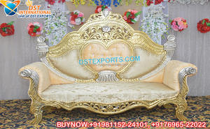 โซฟาเวทีพิธีแต่งงานแบบฝรั่งเศส โซฟาสำหรับงานเลี้ยงฉลองแต่งงาน โซฟาสำหรับเจ้าสาว สไตล์อเมริกัน - Product Image 2