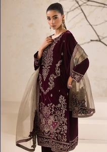 Salwar Kameez Pakistaní para Eid, Bodas y Ocasiones de Playa - La Prenda Femenina Más Hermosa, Material Viscosa, Absorbe la Humedad, Secado Rápido - Product Image 3