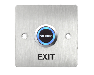 Bouton de sortie infrarouge sans contact en acier inoxydable étanche IP67 12V 24V pour contrôle d'accès et déverrouillage de serrure de porte - Product Image 2