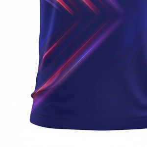 Camiseta de Entrenamiento de Fútbol para Hombre con Logotipo Personalizado, Secado Rápido, Transpirable, con Diseño Gráfico Neón - Product Image 4