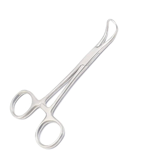Pinzas de acero inoxidable para toallas, fórceps de sutura, instrumentos dentales, uso dental profesional, pinza manual para toallas - Product Image 3