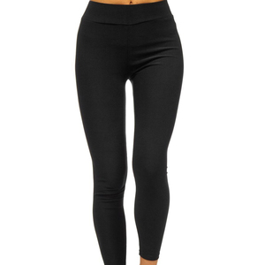 Leggings de yoga personnalisables en gros, pantalons de sport taille haute, confortables et extensibles pour femmes - Product Image 1