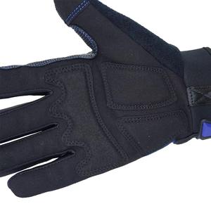 Guantes de Seguridad de Cuero de Dedo Completo, Estilo Nuevo, al por Mayor, Verdes y Negros, de Poliéster, para Mujeres y Hombres, Protección Mecánica, Reducción de Impactos - Product Image 2