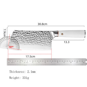 Juego de Cuchillos de Chef Yangjiang, Cuchillos de Acero Inoxidable, Regalo de Utensilios de Cocina, Cuchillo de Carnicero de 7 Pulgadas - Product Image 5