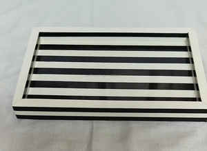 Bandeja de Servir Artesanal India con Incrustaciones de Resina Floral y Madera para Decoración de Cocina y Uso Doméstico - Product Image 2