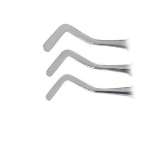 เครื่องมือสำรวจรากฟันสแตนเลสสตีล ขนาด 2 มม. 2.5 มม. 3 มม. ด้ามจับแบบมีลาย สำหรับงานเอ็นโดดอนต์แบบแมนนวล คลาส 1 Shuja Surgico - Product Image 5