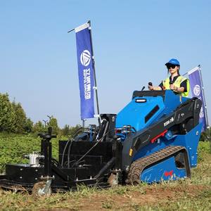 Pengiriman Gratis 25HP CE Diesel Mini Skid Steer <span class=keywords><strong>Loader</strong></span> Produsen Euro5 EPA Kubota Mini Tracked <span class=keywords><strong>Loader</strong></span> Crawler Skid Steer <span class=keywords><strong>Loader</strong></span> - Product Image 3
