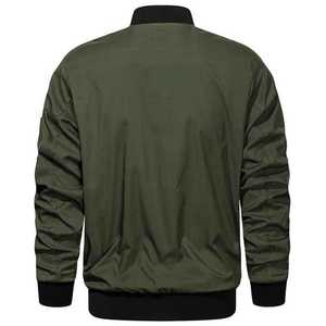 เสื้อแจ็คเก็ตกันลมกันน้ำแบบมีฮู้ด คอตั้ง ย้อมสี สำหรับเดินป่ากลางแจ้ง ไซส์ใหญ่  ราคาส่งถูก พิมพ์โลโก้ได้  สำหรับฤดูใบไม้ร่วง  แบบ unisex - Product Image 3