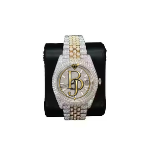 Reloj de Pulsera Cuadrado de Lujo Briva, Acero Inoxidable, Esfera de Cristal Analógica, Bisel con Incrustaciones de Piedras Preciosas Brillantes, Elegante, Resistente al Agua 10 Bar, Cuarzo - Product Image 2