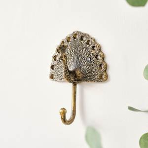 Elegant Brass Wall <b>Hooks</b> Multipurpose Hanging Solution For Bags Jackets Robes <b>Towels</b> Modern Luxury Interior Decoration Accessori - Product Image 5