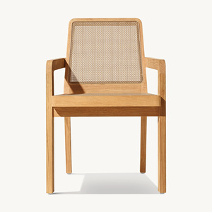 Modern Solid Teak Dining <b>Chair</b> Handmade Wooden <b>Restaurant</b> <b>Chair</b> Natural Wood Finish Wholesale Export Furniture Supplier - Product Image 4