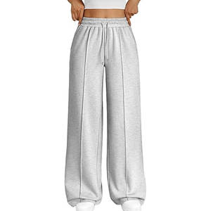 Pantalones deportivos anchos para mujer, holgados, informales, para otoño, estilo casual, atléticos, cómodos, para adolescentes, joggers bonitos - Product Image 1