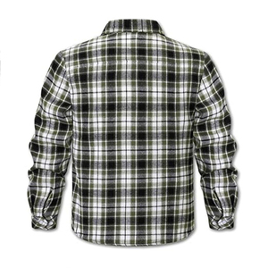 Camisa de Trabajo Ignífuga a Cuadros con Bolsillos en el Pecho, Venta al Por Mayor de Fábrica, Compatible con FR, para Soldador - Product Image 2