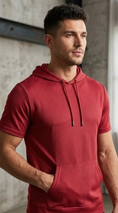 Camiseta Deportiva con Capucha para Hombre, Estilo Moderno y Casual - Product Image 5