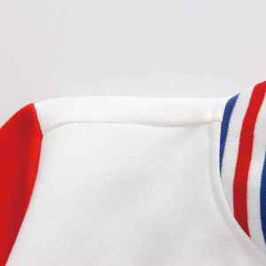 High Quality Wholesale Unisex Plain Cotton Fleece Letterman <b>Jacket</b> Contrast Sleeve Baseball Varsity Bomber <b>Jackets</b> <b>Mens</b> Uniforms - Product Image 3