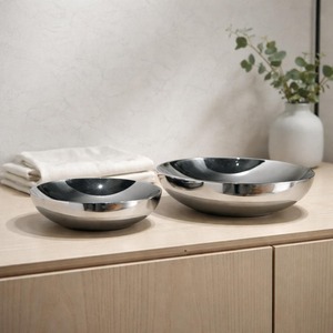 Tazón de Acero Inoxidable para Servir Alimentos, Ideal para Cocina, Comedor, Restaurante y Hostelería, Disponible a Precio de Exportación - Product Image 1