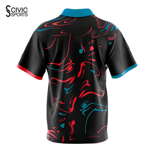 Camiseta Deportiva Unisex de Spandex/Algodón Transpirable, Precio de Fábrica, Jersey de Bádminton de Alta Calidad, Secado Rápido, Elástica, Personalizable - Product Image 6