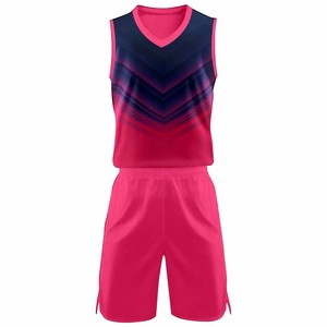 Conjunto de Uniforme de Baloncesto Sublimado Personalizado para Hombres y Jóvenes, Camisetas y Pantalones Cortos de Entrenamiento de Equipo de Tela de Malla Transpirable, Alta Calidad - Product Image 1