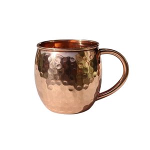 Pichet à eau en cuivre martelé fait main avec poignée en laiton, style vintage, pour jus et boissons, idéal pour la maison, les restaurants et les hôtels - Product Image 6