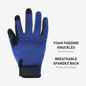 Guantes de Seguridad de Cuero Completos, Marca CAPTAIN INDUSTRY, Negros y Marrones, Impermeables, Anti-UV, Antideslizantes, Unisex, para Invierno y Exteriores - Product Image 6