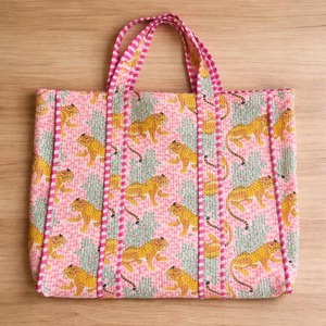 Quilted Cotton <b>Tote</b> Bag Eco Friendly Reusable Grocery Bag Handmade Cotton Carry <b>Tote</b> Custom Gift Bag - Product Image 3