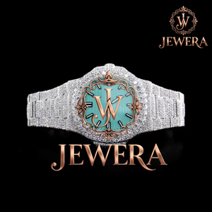 Reloj de lujo con moissanita cuadrada VVS brillante, 100% probado con diamantes, estilo hip hop, con cristales de imitación, de acero inoxidable, automático. - Product Image 3