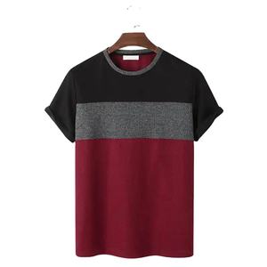 เสื้อยืดดีไซน์ใหม่ล่าสุดลดราคาพิเศษ ผ้าโพลีเอสเตอร์ผสมคอตตอน พิมพ์ลายดิจิทัล ทรงเข้ารูป แขนครึ่งตัว รุ่น Ringer สำหรับผู้ชาย ปี 2026 - Product Image 1
