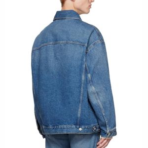 Luxury Style Men Women High Quality Popular Distressed Jean <b>Jacket</b> Classic Vintage Motorcycle <b>Trucker</b> Denim <b>Jacket</b> Men - Product Image 3