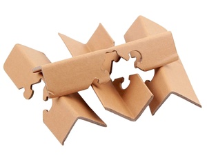 Protector de esquina de papel en forma de U 30*30*3*1000mm Protector de borde de papel Kraft para puertas y ventanas de muebles - Product Image 6