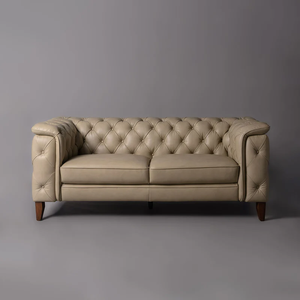 Sofá Chesterfield Convertible de Lujo Moderno, con Botones Decorativos en los Brazos, Tapizado para Sala de Estar, de Alta Calidad - Product Image 2