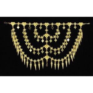 Épingle à cheveux Damdi Tikka traditionnelle plaquée or pour femmes, bijoux de cheveux ethniques pour la danse classique, qualité d'exportation en gros - Product Image 3