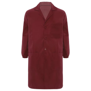 Hospital <b>Uniform</b> Wear Professional Doctor Men Customized Medical Long Sleeve Lab Coat for Men - Product Image 4