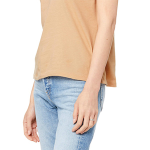 Camisetas de algodón personalizadas para mujer, cuello redondo, estilo informal, para verano. - Product Image 6