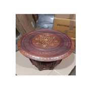 Tabourets en bois massif Sheesham/Mangue/Teck faits à la main, élégants et confortables pour salle à manger, hôtels et salons